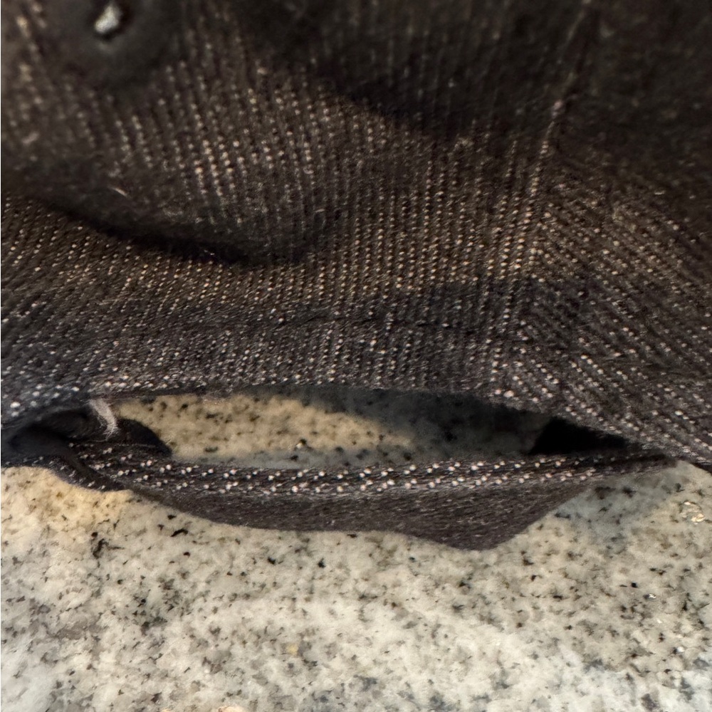 Price Firm New Custom Designed Black Distressed Baseball Cap w/Tom Petty Patch - Picture 4 of 4